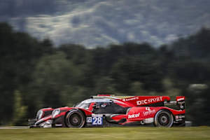 Am Red Bull Ring aktuell vorne: Der Oreca 07 von IDEC Sport aus der LMP2-Klasse