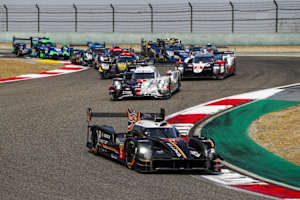 Der Ginetta G60-LT-P1 fuhr dem Feld bei der FIA WEC in Shanghai zunächst davon