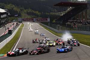 Heiße Startphase bei der FIA WEC in Spa-Francorchamps