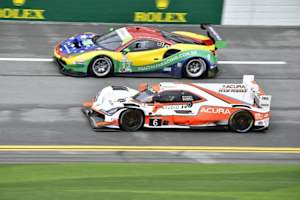 Führt die 24h von Daytona an: Der Acura DPi von Juan Pablo Montoya