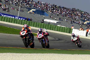 Drei frühere Superbike-Stars auf einem Blick: Noriyuki Haga, Ben Bostrom und Troy Bayliss (v.l.)