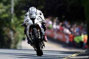 Michael Dunlop (BMW) hält drei von sechs Sektorbestzeiten