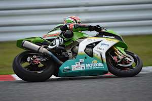 Roman Stamm auf der Fahrt zu Platz 12 in Suzuka