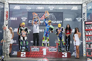 Berechtigte Freude bei Suzuki nach dem 200. Sieg in Amerika