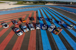 Gruppenbild ohne Lotus: FIA WEC-Feld beim Test in Le Castellet