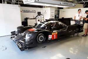 Der Rebellion R13 beim Prologue der WEC in Barcelona