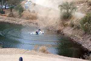 Das «Bad» von Ott Tänak im See