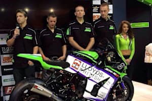 James Ellison und Chris Walker bei der GBmoto-Teampräsentation