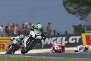 Román Ramos steigerte sich auf Phillip Island beachtlich