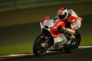 Ducati-Pilot Andrea Dovizioso legte die Tagesbestzeit vor