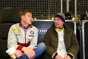 Neu im BMW Fahreraufgebot, Richard Westbrook (re.) neben Nicky Catsburg (li.)