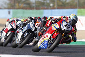 Leon Camier war in Magny-Cours der mit Abstand beste Honda-Pilot