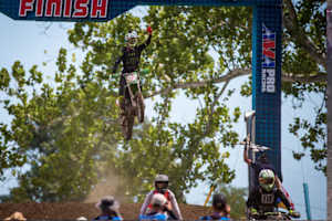 Adam Cianciarulo wurde in Crawfordsville nach taktischer Leistung Champion der 250er Klasse