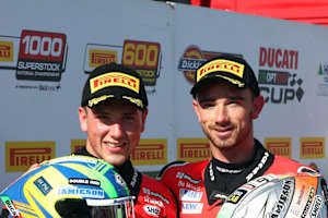 Zwei schnelle Brüder: Andrew (3./li.) und Glenn Irwin (1.)