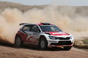 Skoda-Junior Fabian Kreim im Shakedown 