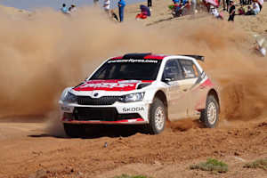 Pech in der Wüste Gobi – Fabian Kreim im Skoda Fabia R5   