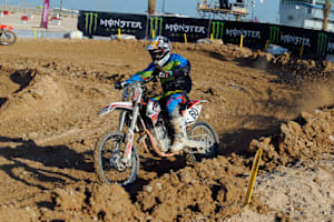 Julián Simón eroberte sogar einen Podestplatz