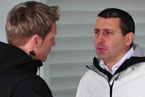 Teamchef und Speed-up-Besitzer Luca Boscoscuro (re.)
