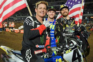 Ricky Carmichael, Joey Savatgy und Jason Anderson holten in Auckland die Nationen-Challenge