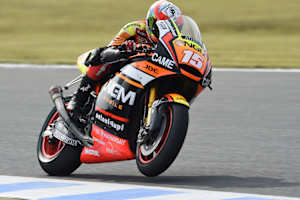 Alex De Angelis auf der Forward-Yamaha in Motegi