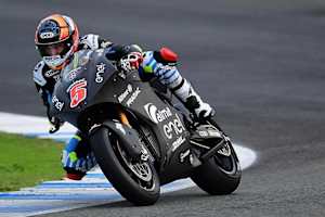 Alex De Angelis mit der MotoE-Maschine