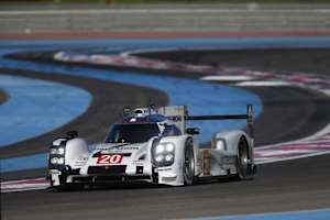 Porsche konnte mit der Bestzeit einen ersten Achtungserfolg verbuchen