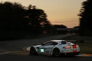 Der Aston Martin #99 fährt an diesem Wochenende nicht mehr 