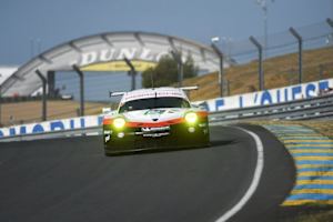 Der Porsche 911 RSR #92 von Michael Christensen, Kévin Estre, Dirk Werner