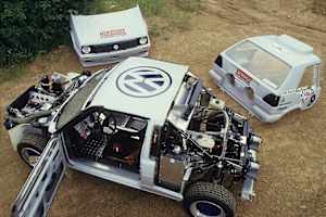 Der Doppelmotor VW Golf