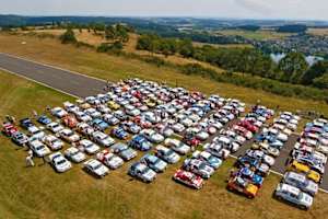 Die Autos waren weider einmal die Stars