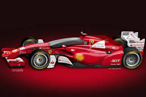 Sieht so der Formel-1-Renner der Zukunft aus?