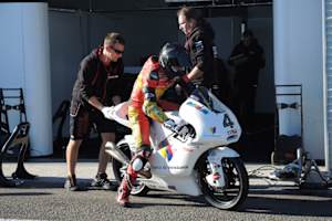 Gabriel Ramos: Bereit für die erste Ausfahrt auf der neuen Kalex-KTM