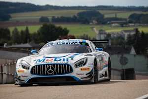 Der Mercedes-AMG GT3 von Yelmer Buurman/Nicolai Sylvest am Sachsenring