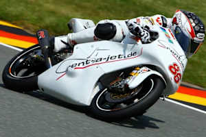 14. Wildcard-Einsatz: Kevin Hanus 2014 auf dem Sachsenring