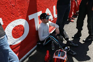 Hoch konzentriert: Marvin Dienst kurz vor dem Start zu den 24h von Le Mans