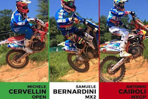 Cairoli, Bernardini und Cervellin werden die italienischen Farben beim MXoN vertreten
