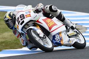 Stefano Manzi holte als Rookie immerhin zehn WM-Punkte