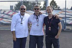 Andrea Marinelli mit Mirko Cecchini und Stefano Bedon