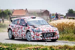 WM-Leader Thierry Neuville bei seinem Sieg in Ypern