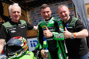 Kurt Stückle, Erwan Nigon, Emil Weber (v.li.)