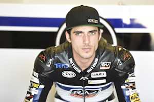 Axel Pons in der Box des Teams RW Racing