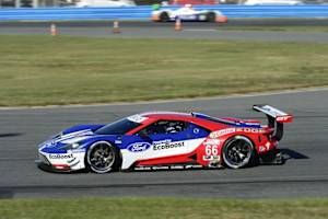 Der neue Ford GT ist eines der Highlights des Tests in Daytona