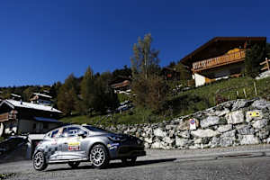 Laurent Reuche bei der Rallye du Valais 2014
