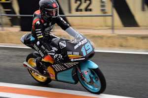 Auf Gabriel Rodrigos KTM prangt nun das Logo von Skull Rider