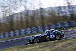 Titelverteidiger Black-Falcon hat seine beiden SLS bereits im Einzelzeitfahren