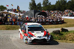 Ott Tänak bei seinem Sieg 2018