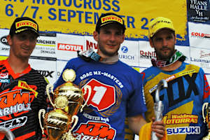 Pourcel, Ullrich und Schiffer auf dem Podium