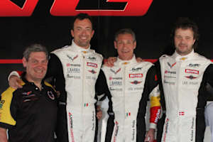 Teamchef Jack Leconte, Ruberti, Roda und Poulsen
