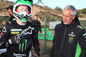 Jacky Vimond mit Romain Febvre