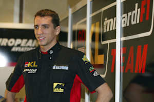 Justin Wilson 2003 bei Minardi
